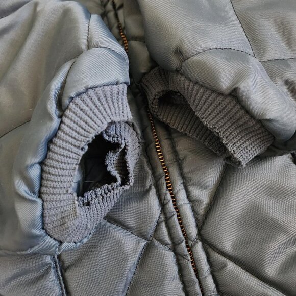 Quilted Bomber Jacket Vintage Dickson Outdoor USA Retro Sportswear Workwear - Picture 6 of 8